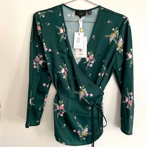Ted Baker Wrap Blouse *Brand New With Tags*